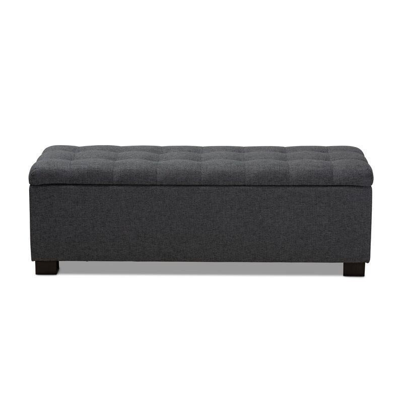 Latitude Run® Kareem Upholstered Flip Top Storage Bench And Reviews Wayfair